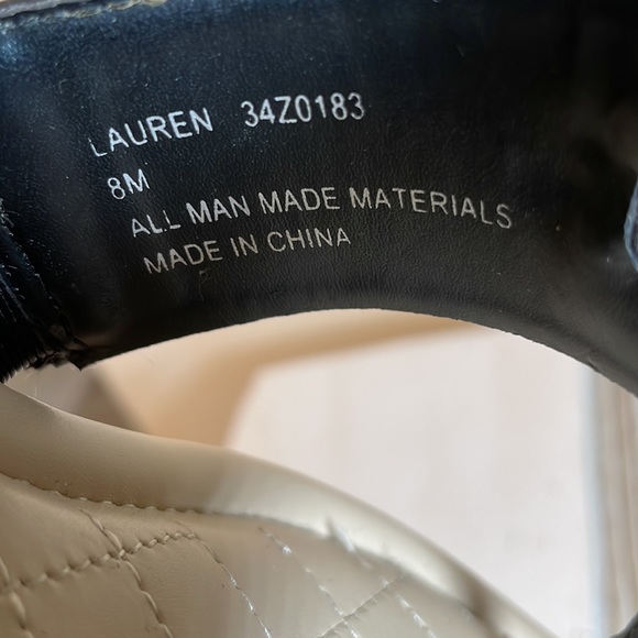 Jones of New York Black and Nude Sandals Size 8M - Picture 6 of 6